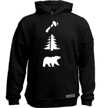 Худи без начеса ICONSPEAK the lumberjack story
