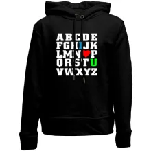 Дитяче худі без начосу Азбука