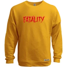 Світшот без начосу з написом Fatality (Mortal Kombat)