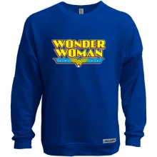 Світшот без начосу з написом Wonder Woman