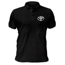 Футболка поло с градиентным логотипом Toyota