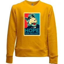Детский свитшот без начеса Hope for melmac