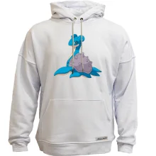 Худи без начеса с покемоном Лапрас (Lapras)