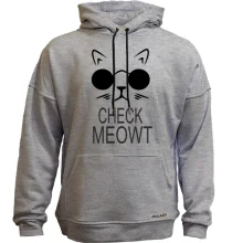 Худи без начеса check meowt