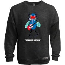 Свитшот без начеса The fly is rockin'