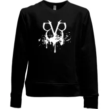 Детский свитшот без начеса Black veil brides (брызги)