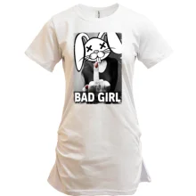 Подовжена футболка Swag Bad girl