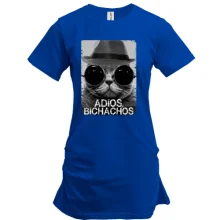 Подовжена футболка Adios bichachos