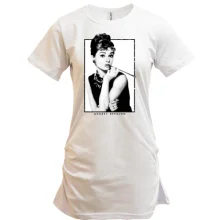 Подовжена футболка Audrey Hepburn