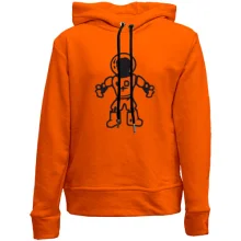 Детское худи без начеса Космонавт