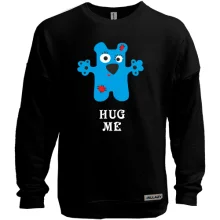 Світшот без начосу Hug me Ведмідь