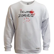 Світшот без начосу Beware Zombies з кривавим відбитком