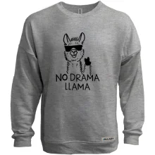 Світшот без начосу no drama llama.