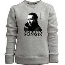 Детский свитшот без начеса Marilyn Manson - Heaven Upside Down