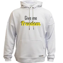 Худи без начеса Give me freedom