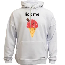 Худи без начеса Lick me