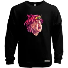 Світшот без начосу Tekashi with rainbow teeth