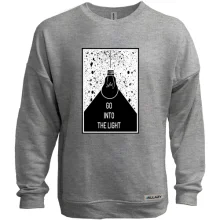Свитшот без начеса Go into the light