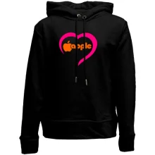 Детское худи без начеса Love Apple