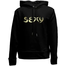 Детское худи без начеса SEXY со звёздами и месяцами
