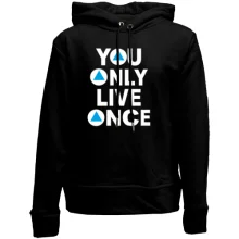 Дитяче худі без начосу You Only Live Once