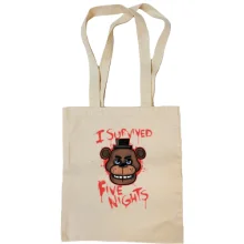 Сумка шопер I survived Five Nights