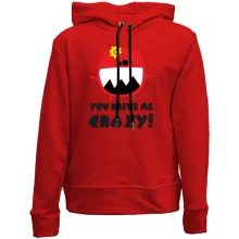 Детское худи без начеса You drive me crazy