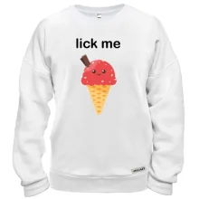 Свитшот Lick me
