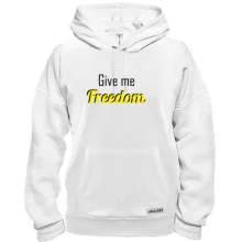 Толстовка Give me freedom