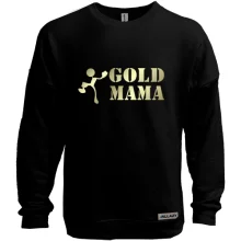 Світшот без начосу Мама Gold