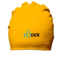 Хлопковая шапка CODER в стиле программного кода