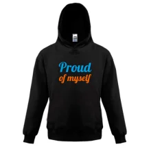 Детская толстовка Proud of myself