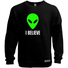 Світшот без начосу I BELIEVE