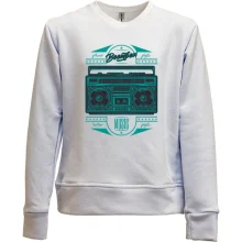 Детский свитшот без начеса Boombox Music