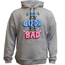 Худи без начеса на 50% good 50% bad