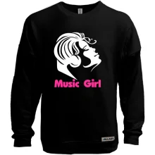 Світшот без начосу Music Girl