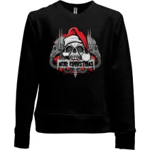 Детский свитшот без начеса Acid Christmas
