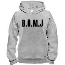 Худі BASE з логотипом B O M J