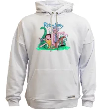 Худи без начеса Rick and Morty с щупальцами