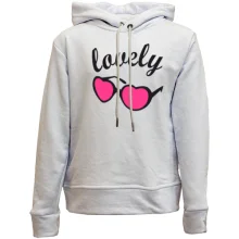 Детское худи без начеса с розовыми очками Lovely