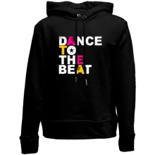 Детское худи без начеса Dance to the beat