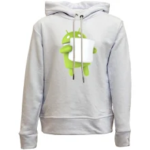 Детское худи без начеса Android 6 Marshmallow