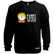 Світшот без начосу Kenny lives forever