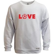 Світшот без начосу Love футбол