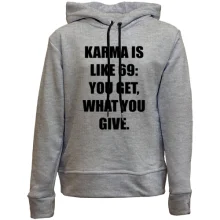 Детское худи без начеса Karma
