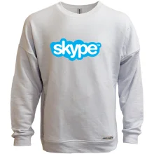 Світшот без начосу Skype