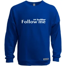 Світшот без начосу Follow me