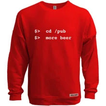 Світшот без начосу More Beer