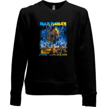 Детский свитшот без начеса Iron Maiden - stand with Ukraine