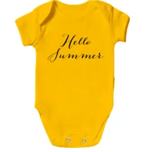 Детское боди Hello Summer (Привет лето)